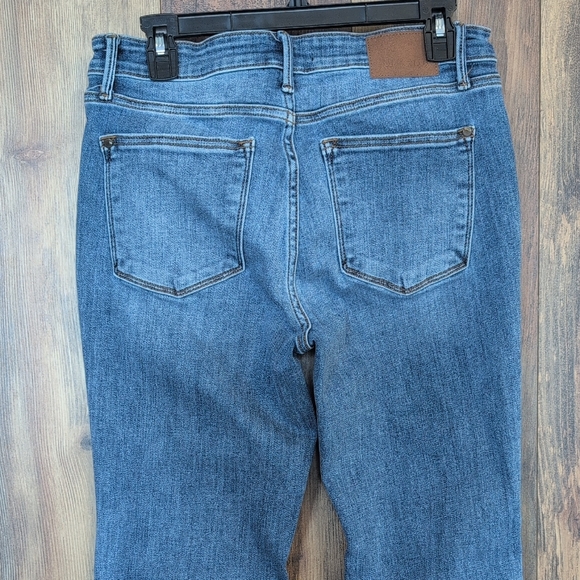 Judy Blue LA Boot Cut Button Fly JB82551MD Distressed Jeans 11/30          C178 - Picture 5 of 10